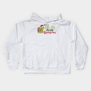 Tortoise Merry Christmas © GraphicLoveShop Kids Hoodie